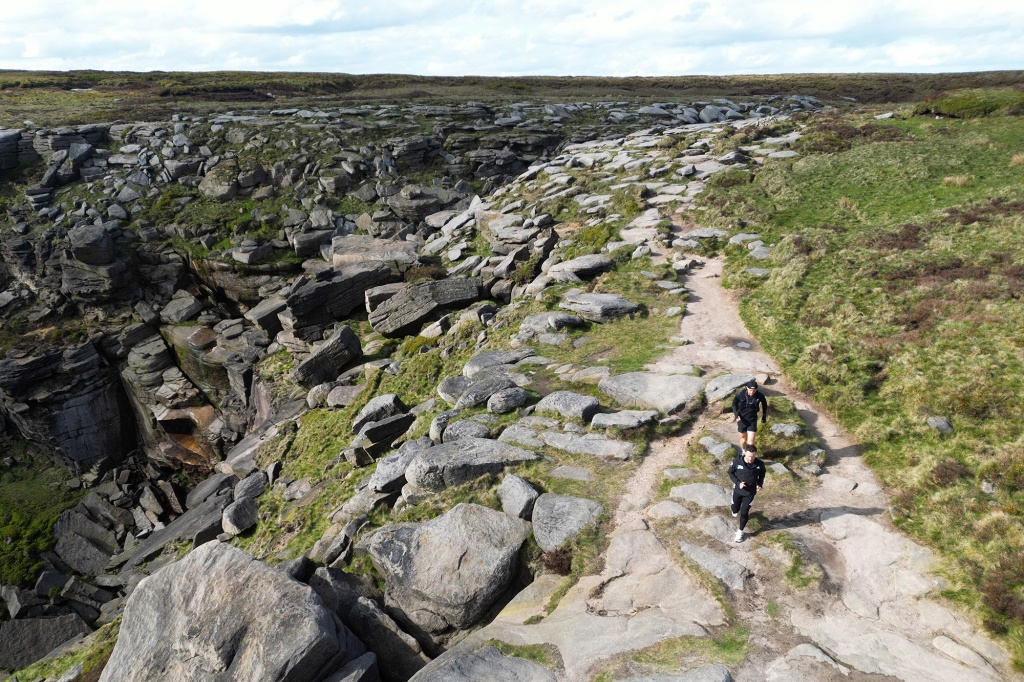 Olly Murs seen running on to Kinder Scout, Derbyshire on The Steepest Day
In celebration of Soccer Aid for UNICEF’s 20th Anniversary.