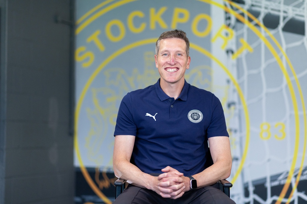Jim McNulty announced as new Stockport County head coach, Carrington Training Centre