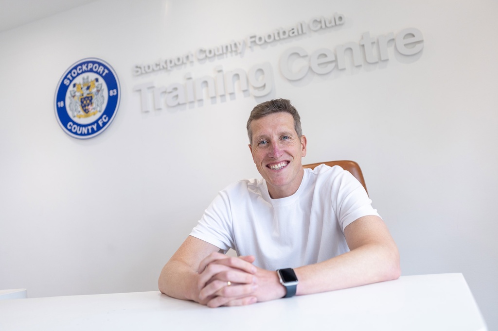 Jim McNulty announced as new Stockport County head coach, Carrington Training Centre