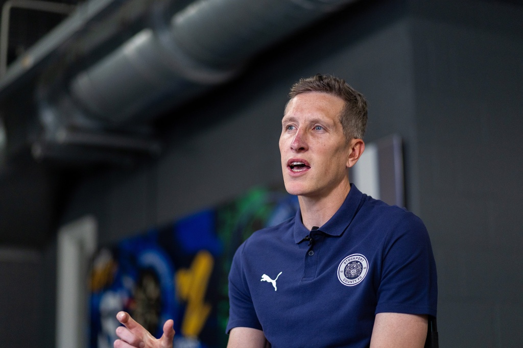 Jim McNulty announced as new Stockport County head coach, Carrington Training Centre