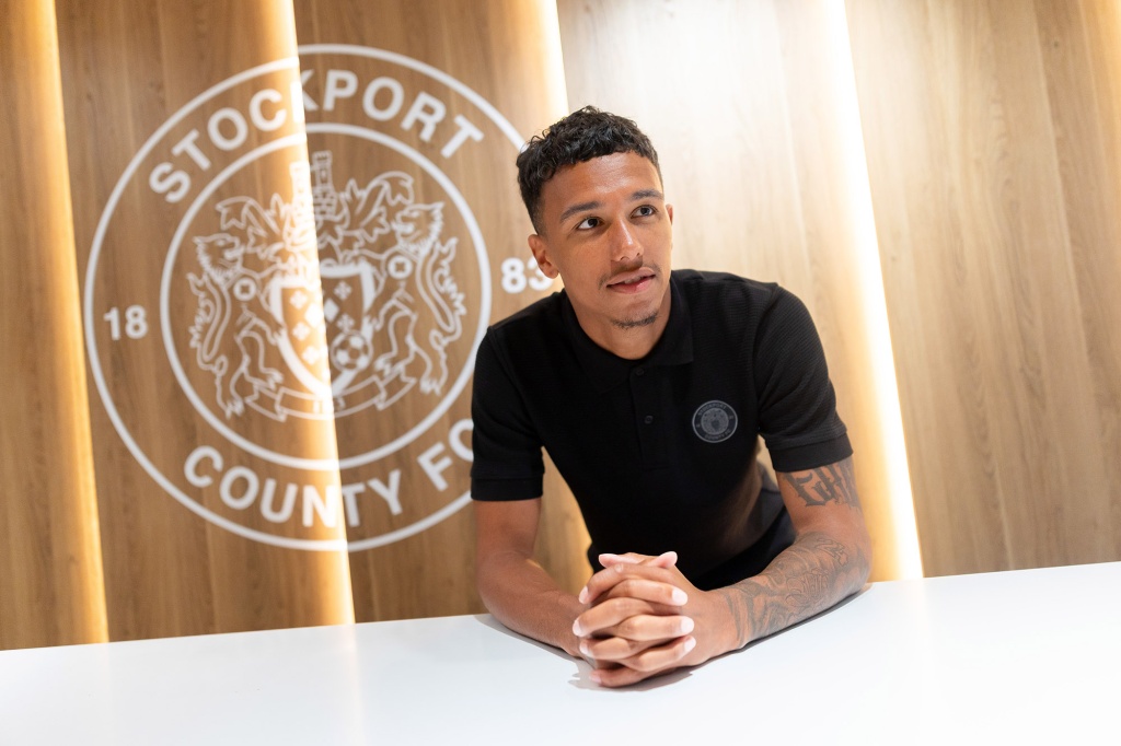 Stockport County new signing Kyron Gordon