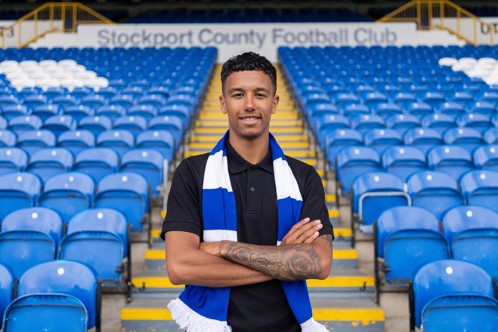 Stockport County new signing Kyron Gordon
