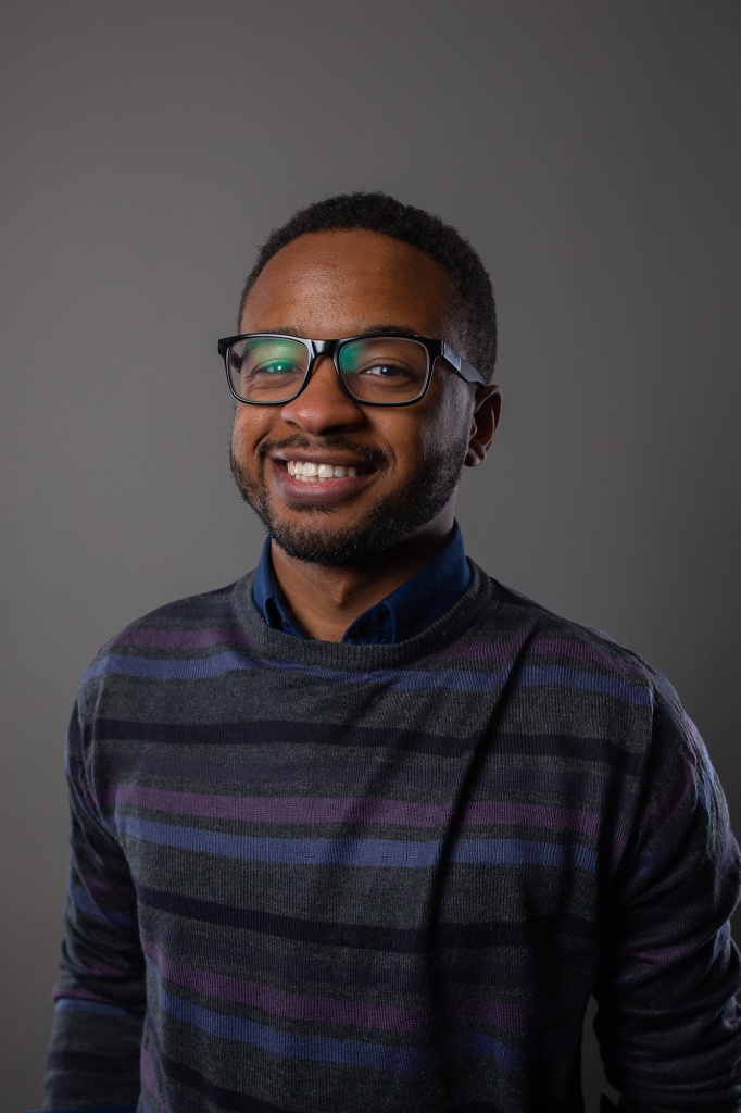 Modern corporate headshots for technology company