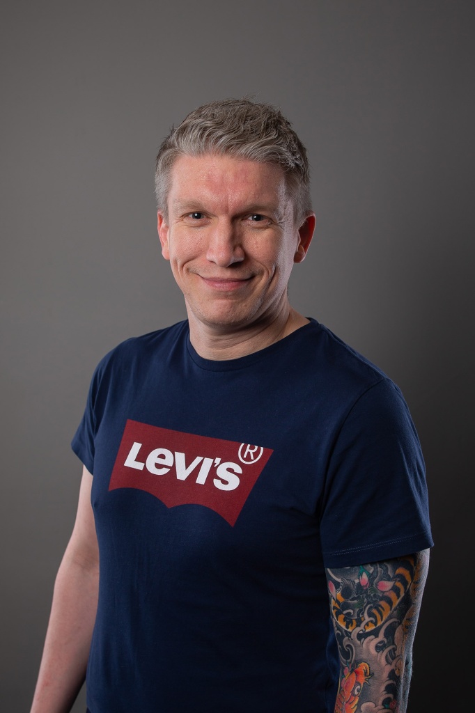 Corporate headshot photography for Purple.ai team