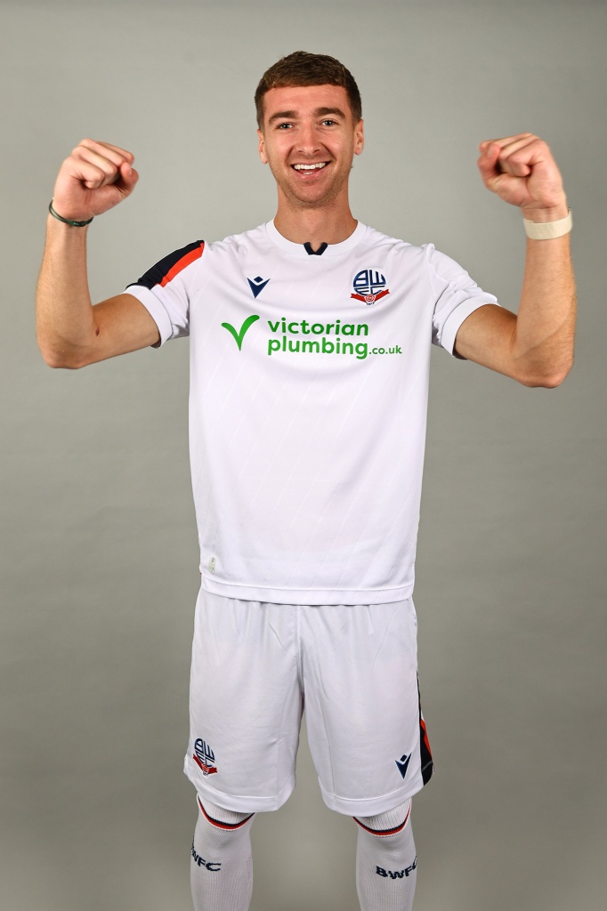 Lewis Brunt Bolton Wanderers signing photography